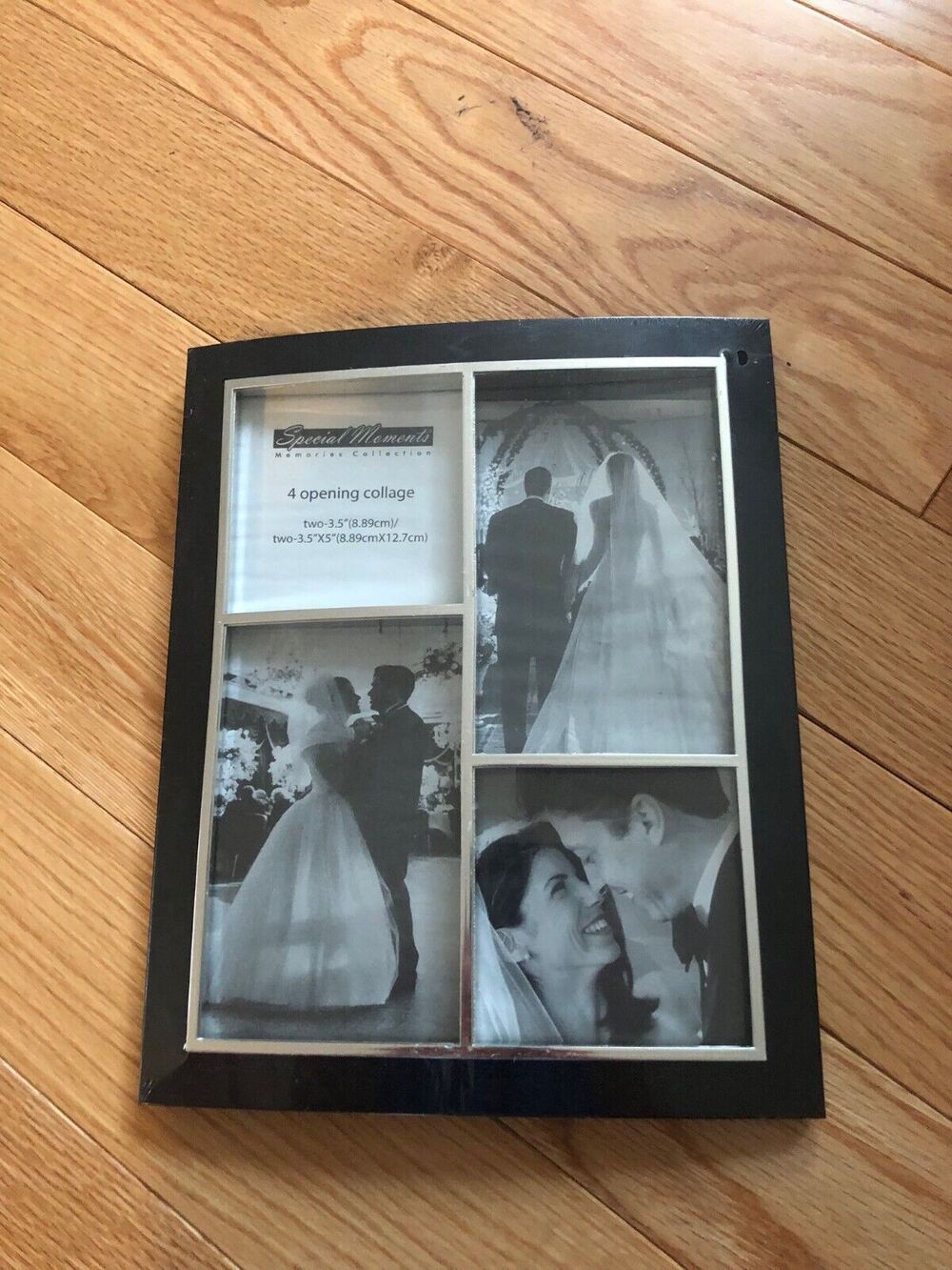 4 Opening Collage Picture Frame‎ 11" x 9" New Sealed Freestanding